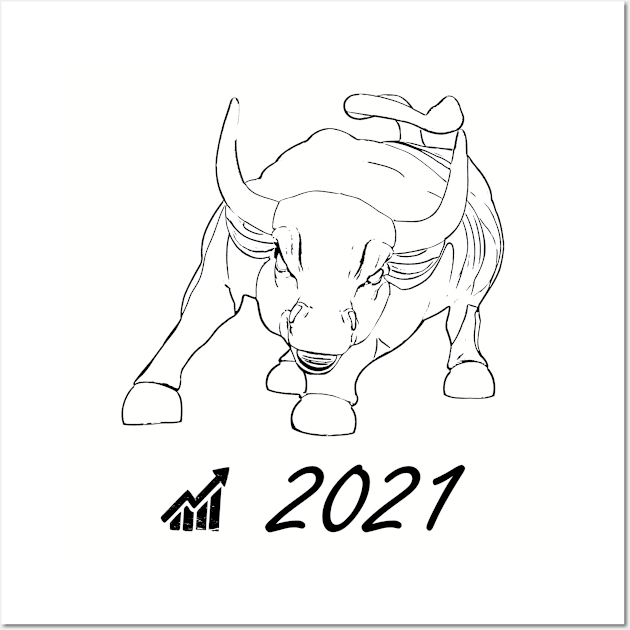 2021 Year of the Ox Wall Art by DazzlingApparel